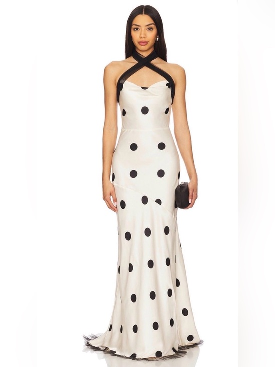REVOLVE Dresses & Skirts - REVOLVE For Love & Lemons Polka Dot Gown NWT XS
